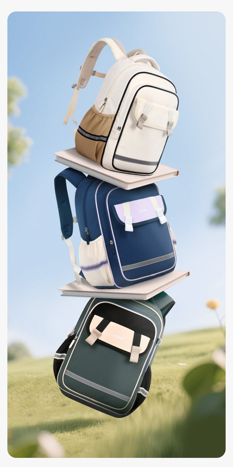 Yome Collection YOME EcoStep Collection Spine Support School Bag - Peekaroo